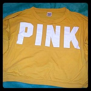 Crop top from pink